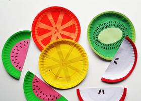 Поделки из одноразовых тарелок: новогодние и не только Интересные поделки из бумажных тарелок